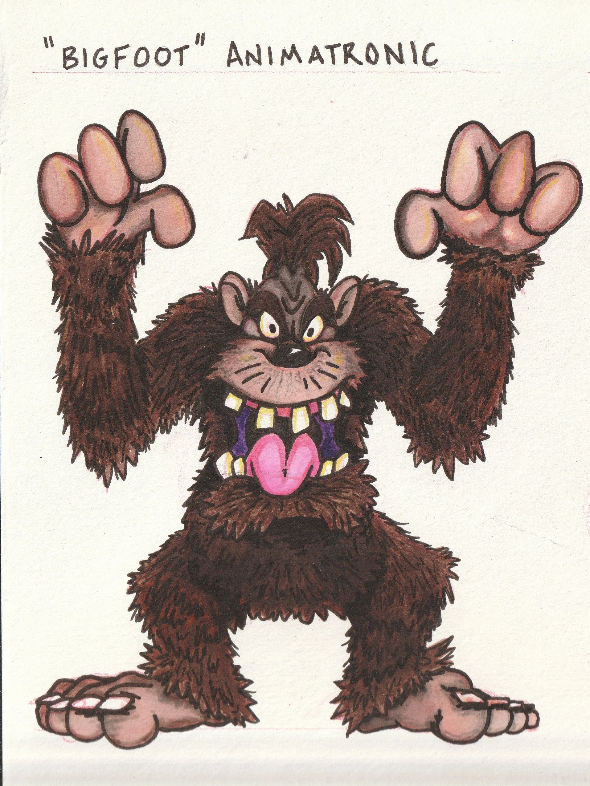 Bigfoot- Concept Art