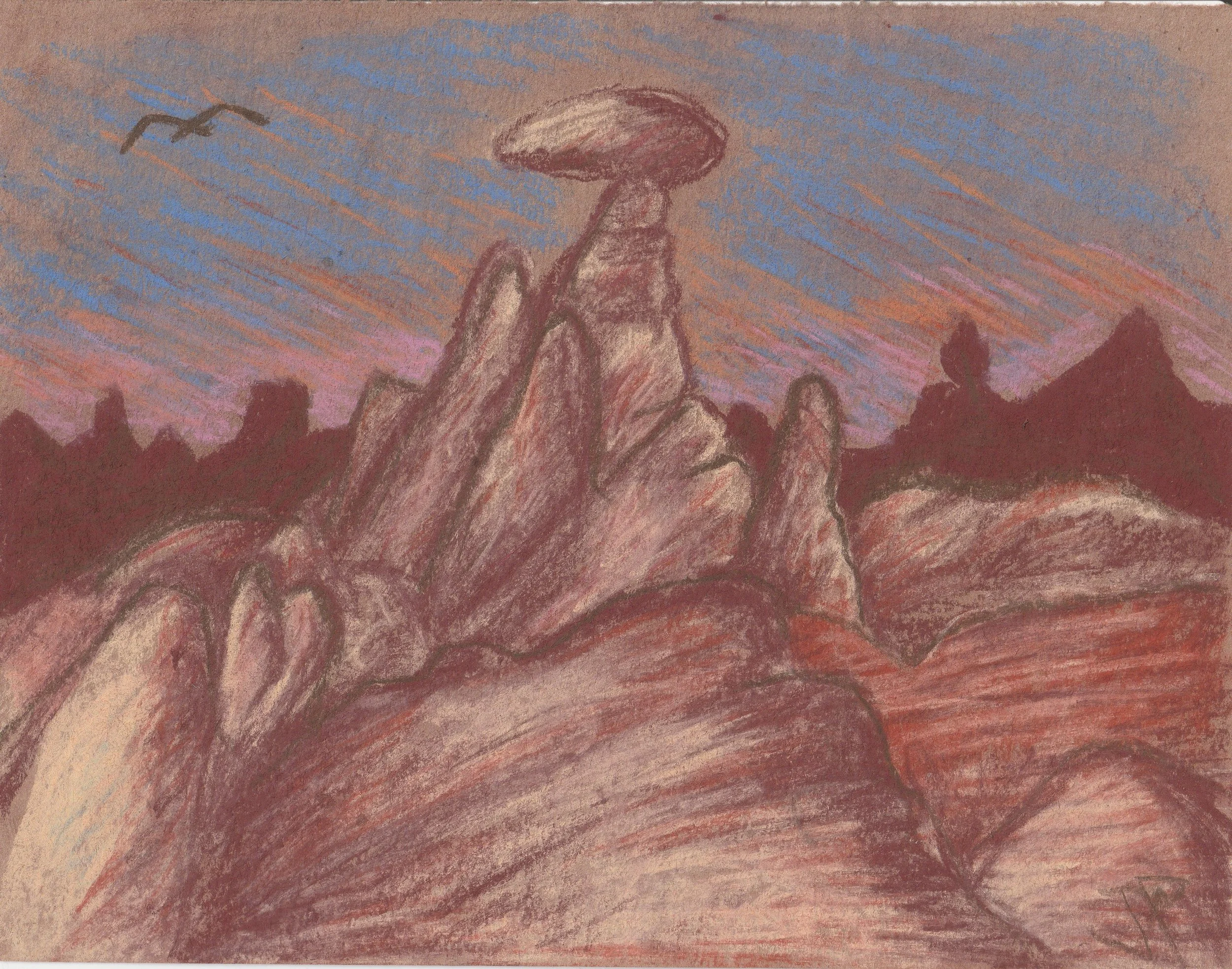Rocky Ledges- Concept Art