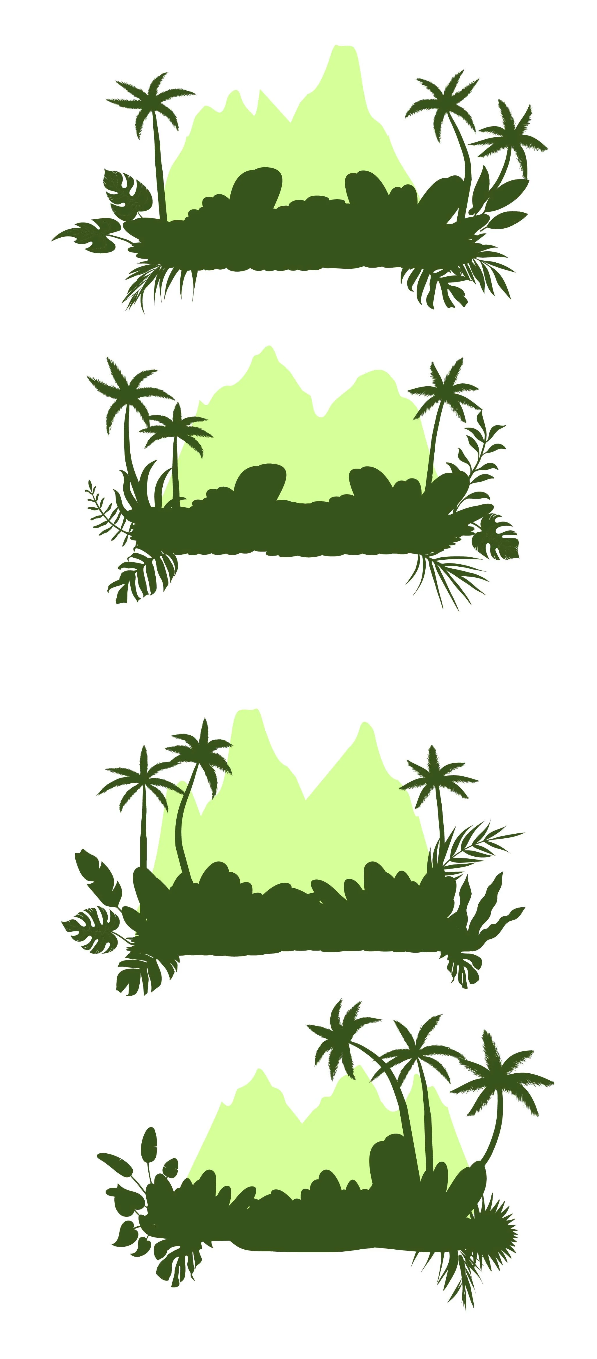 Mural Backgrounds- Digital Illustration