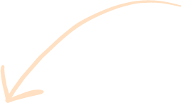Empty white background with an orange arrow pointing downward for naturopathic doctor brand