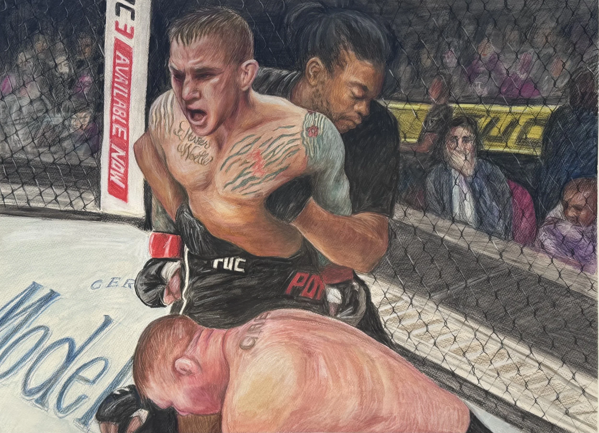 The best to never do it, 26"x20", watercolor and colored pencil on paper, 2026, available