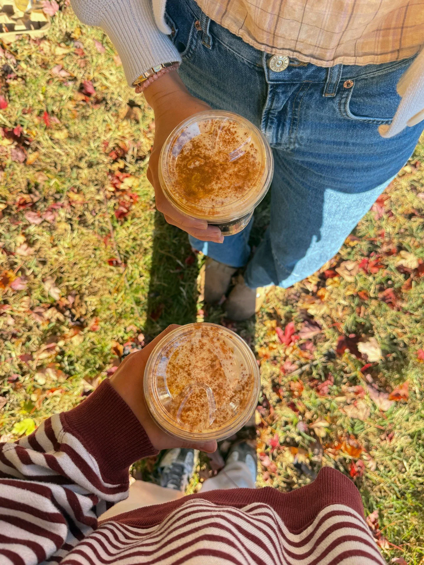 Your sign to go on a fall coffee walk with  a friend today :)
