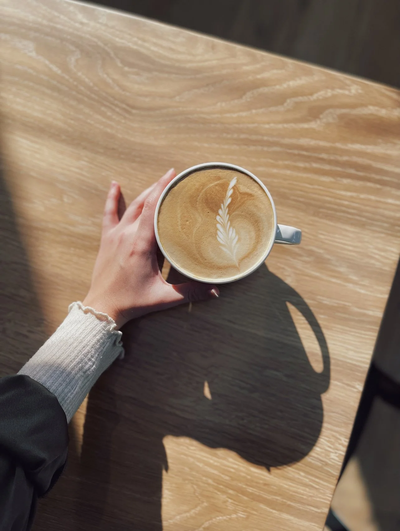 Morning light latte.