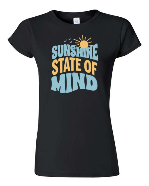 Sunshine State Of Mind Ladies T-Shirt