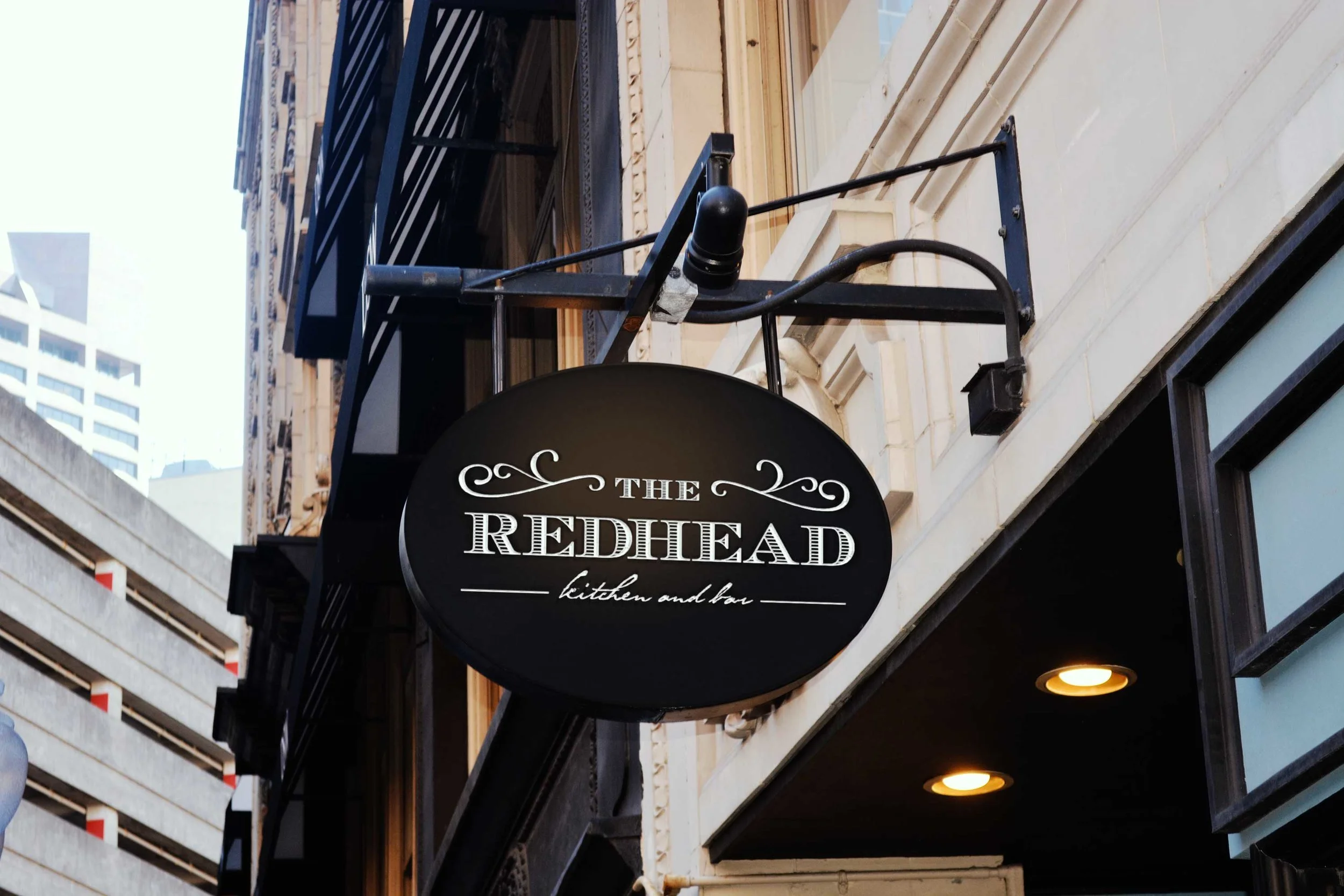 Custom sign for a restaurant in NYC