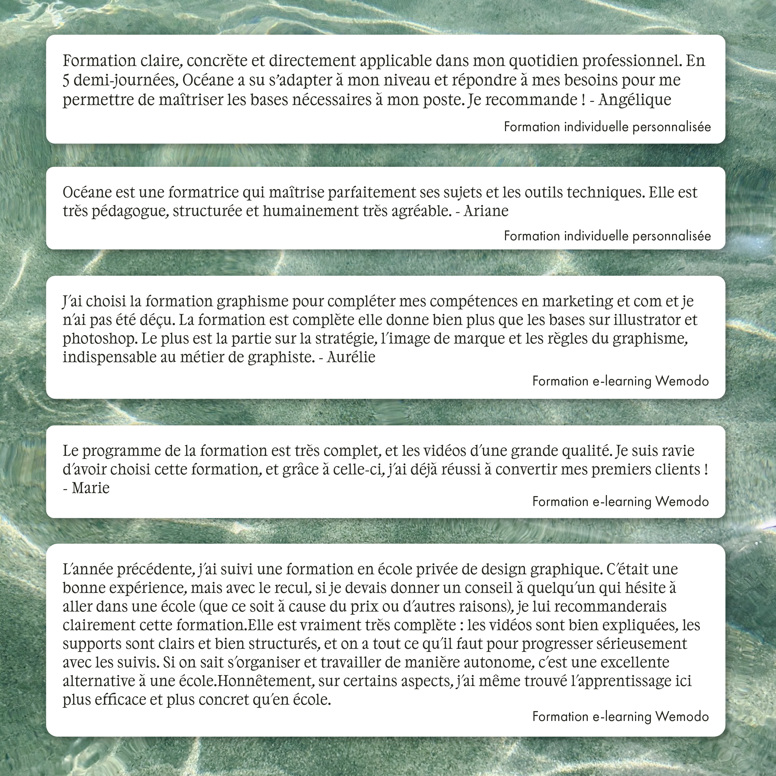Avis formation graphisme - Santa brevina Studio - Brand designer Directrice artistique Nantes Saint Brevin - formation graphisme