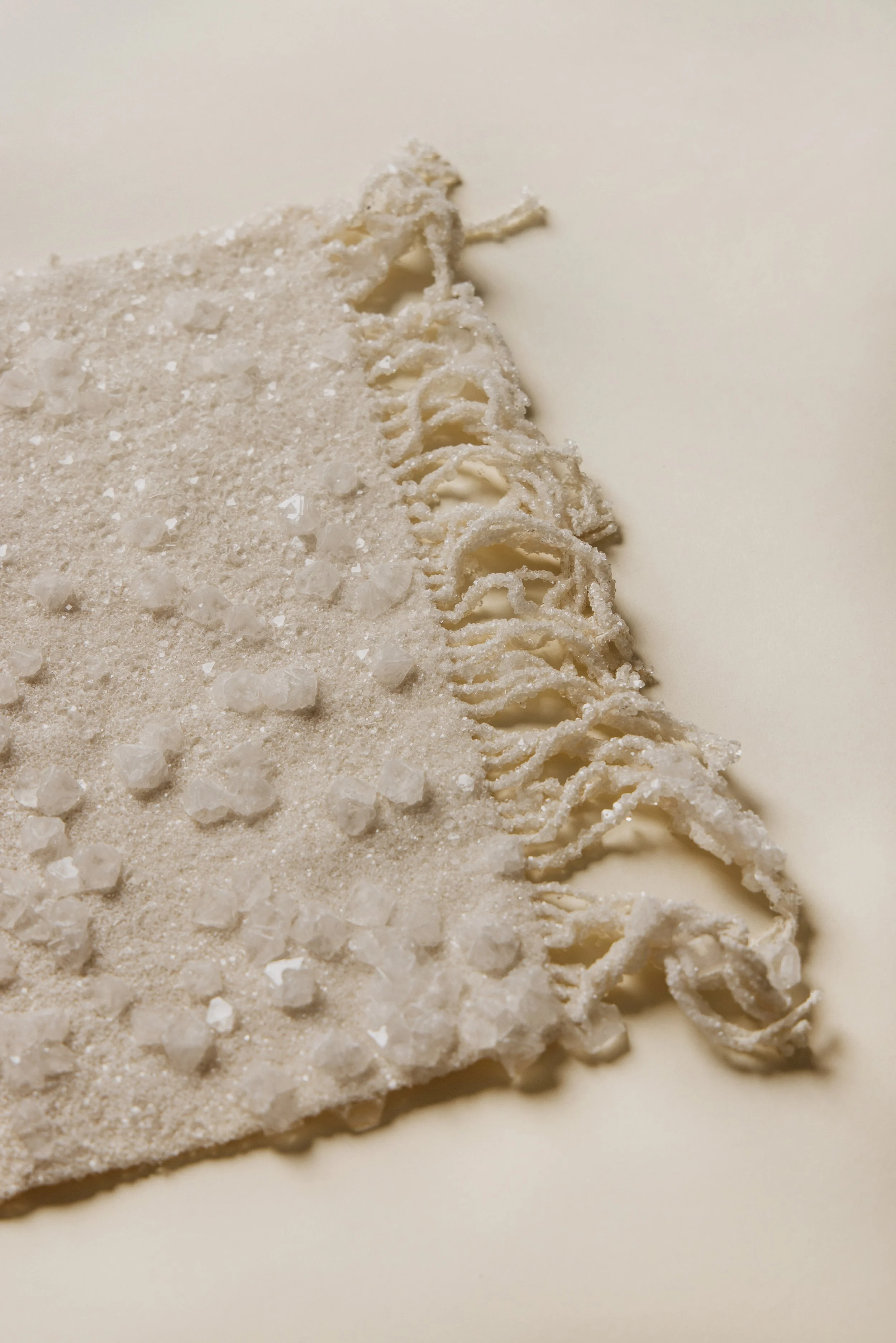 Handwoven Crystallized Silk