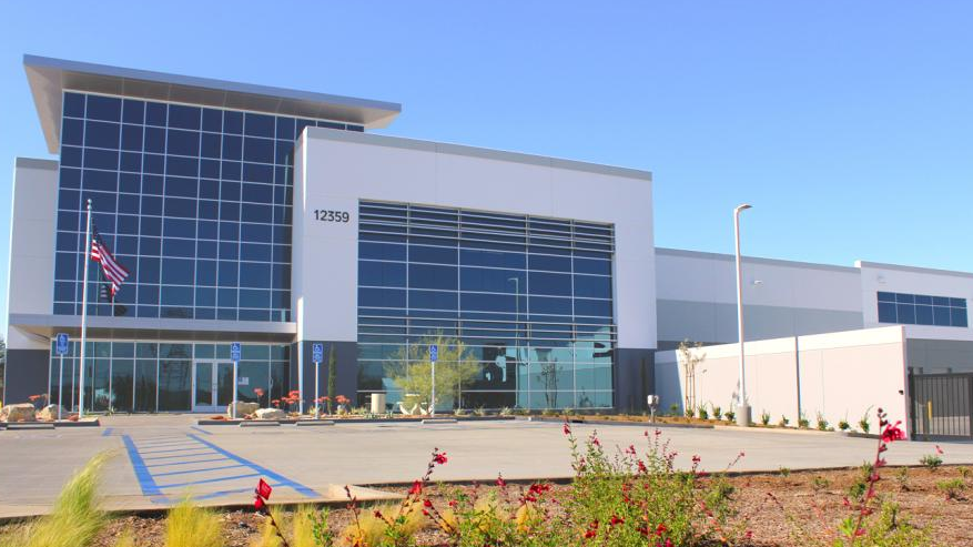 commercial building facade
