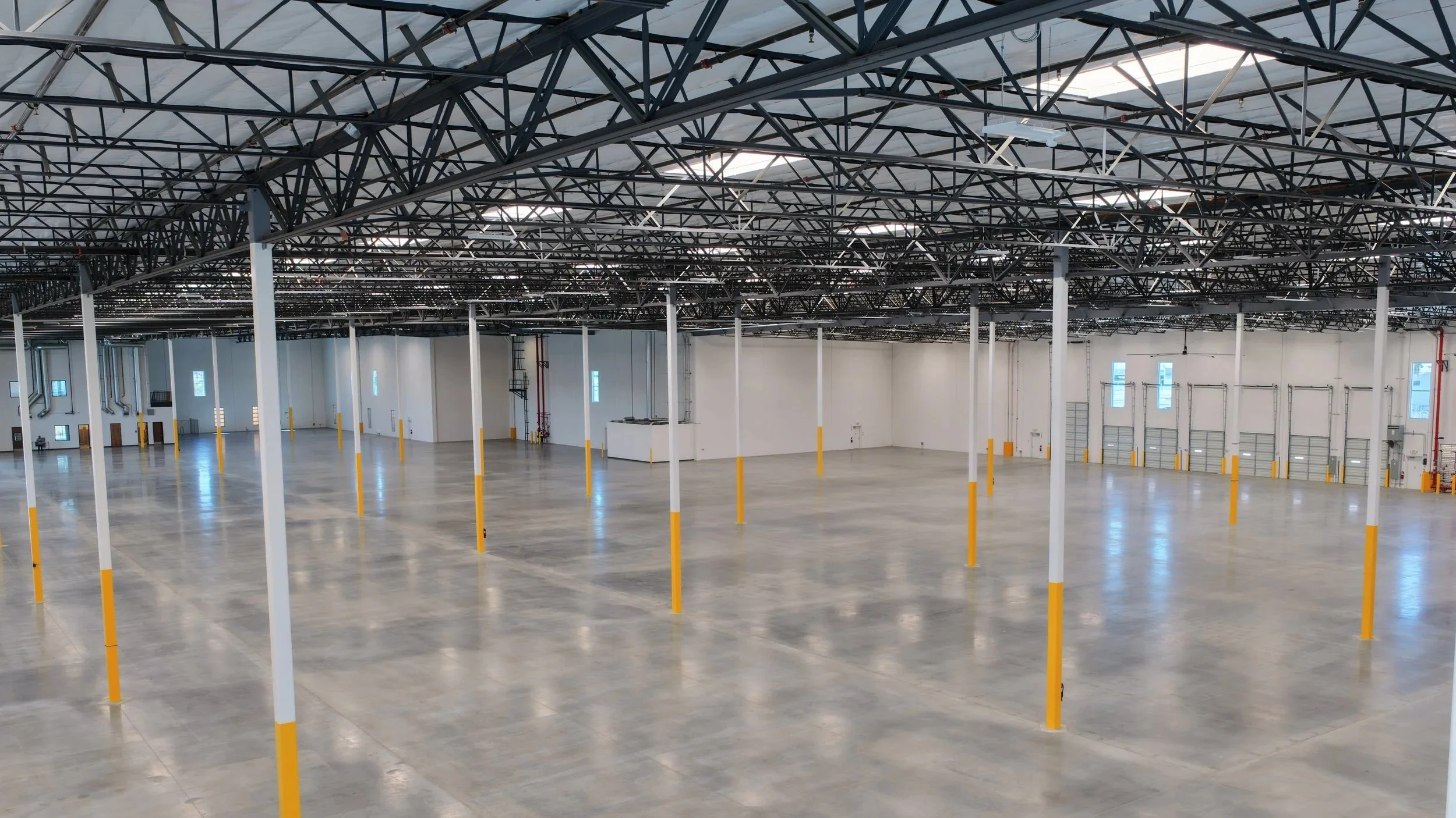 interior warehouse for distribution center