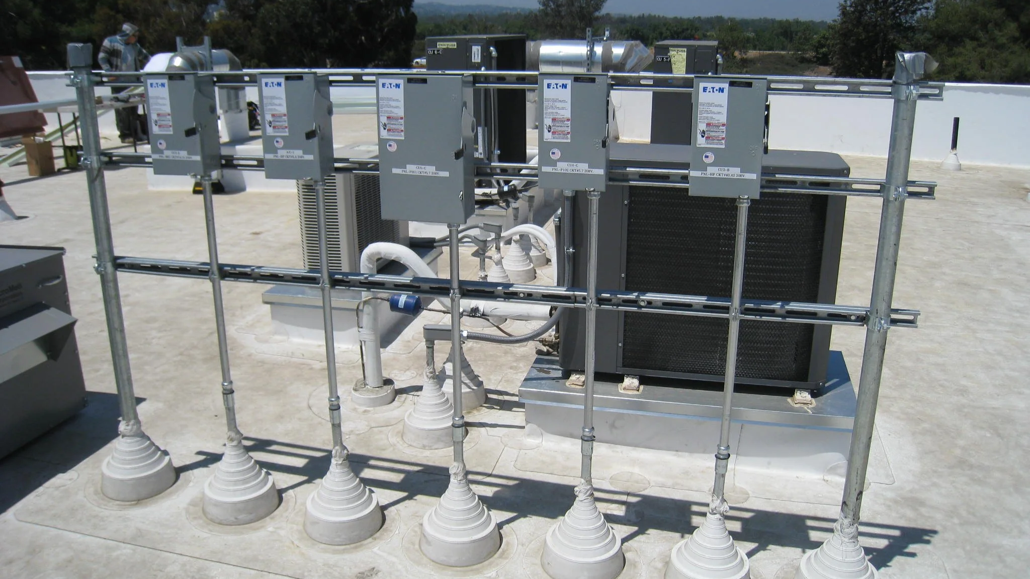 electrical on roof