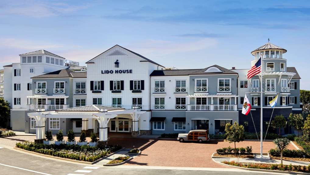 Lido House facade during the day