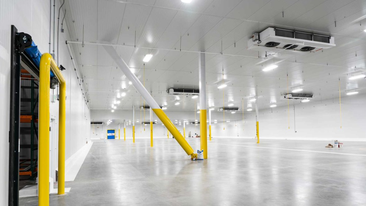 refrigerated warehouse space