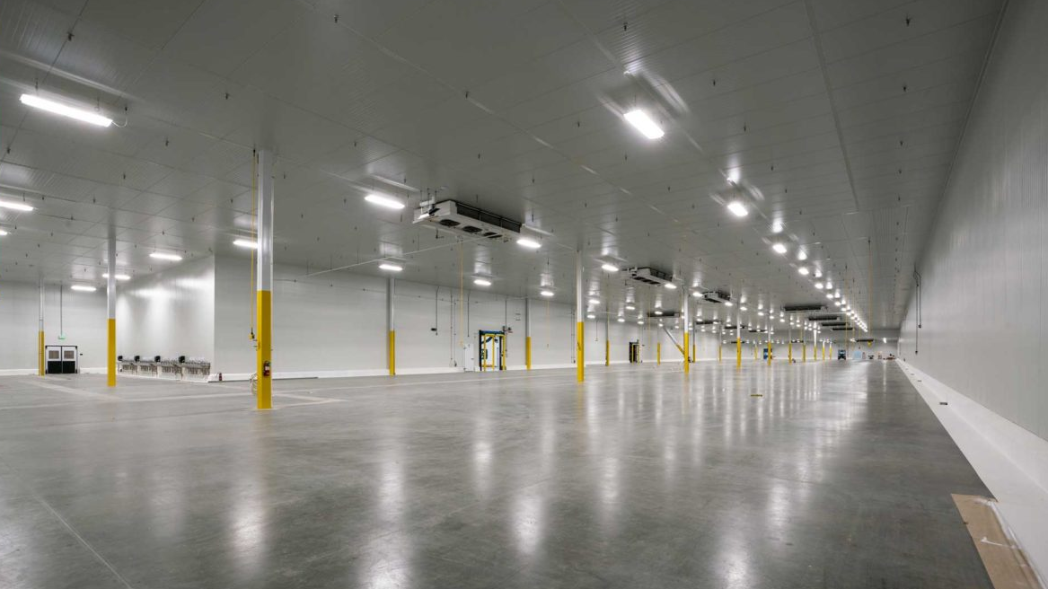refrigerated warehouse space