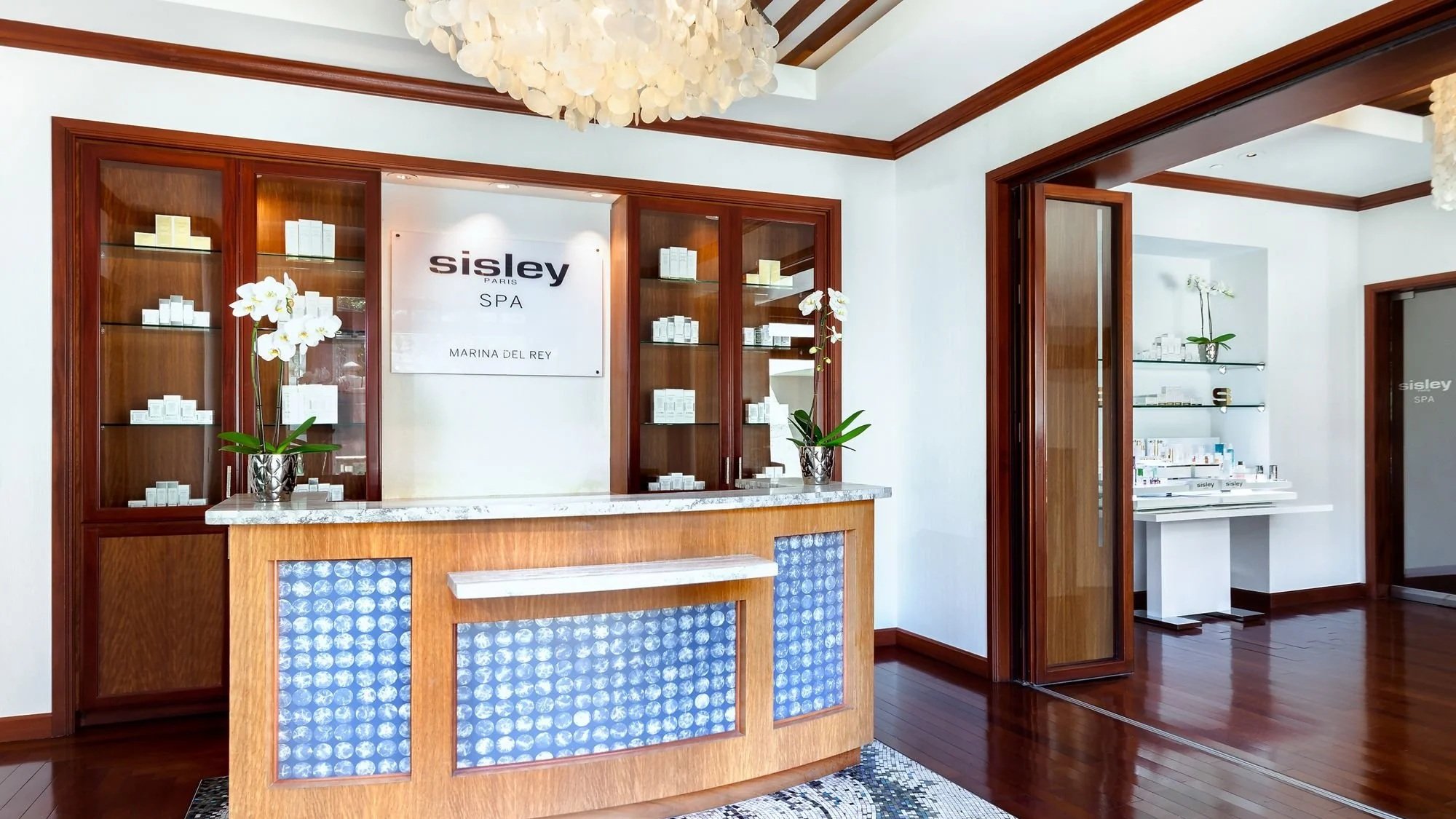 Spa front desk