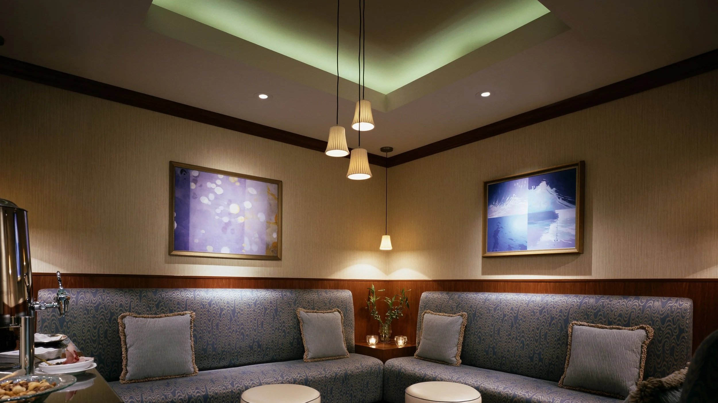 Spa waiting room
