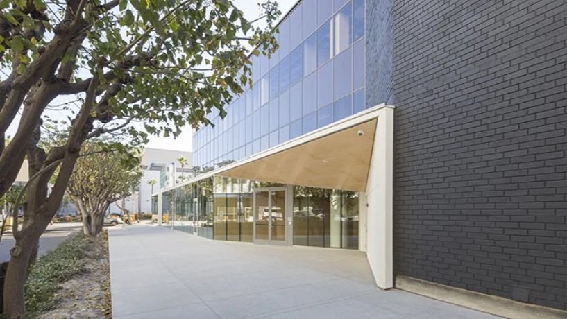 commercial building entrance