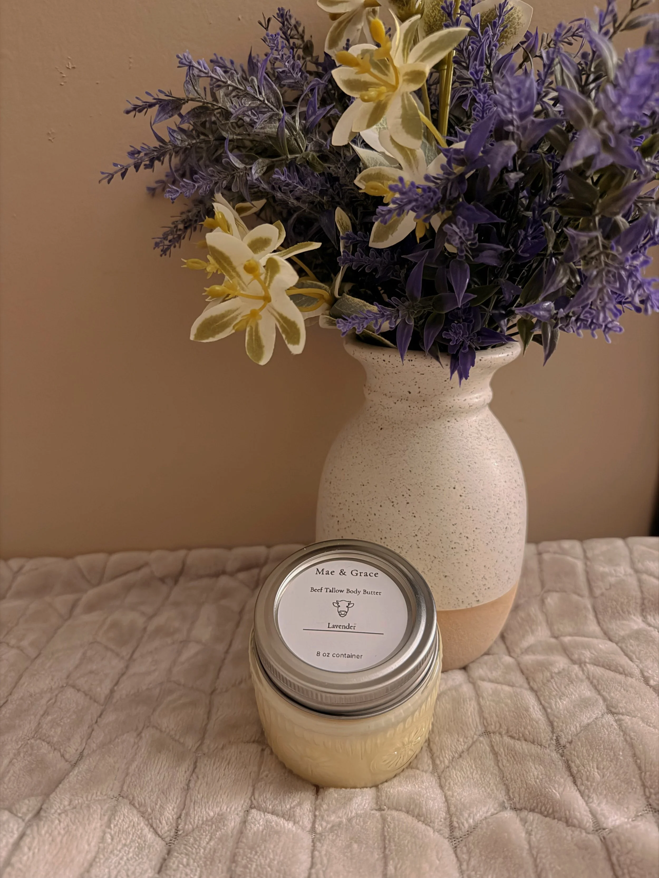Beef Tallow Body Butter (Lavender)