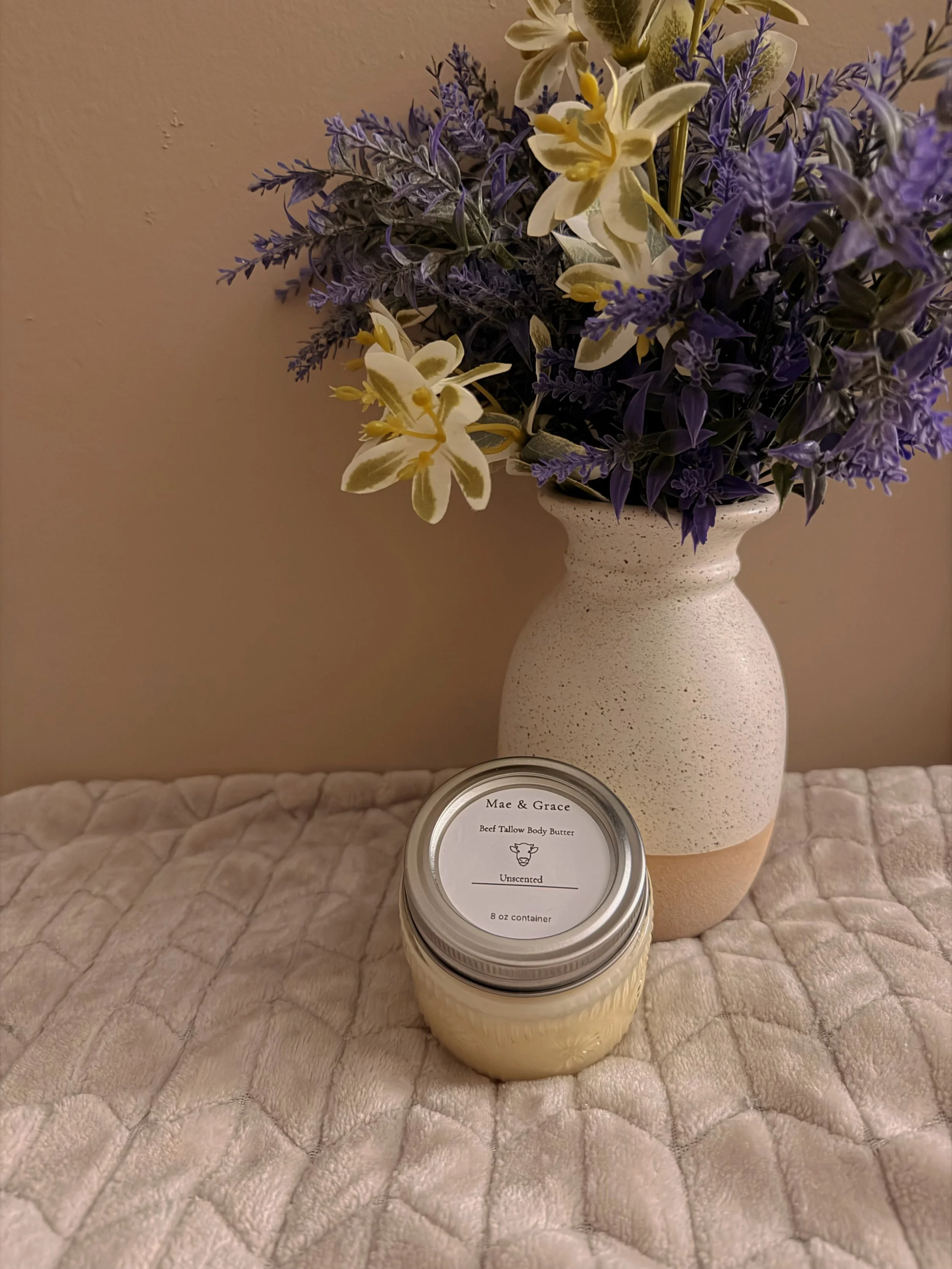 Beef Tallow Body Butter (Unscented)