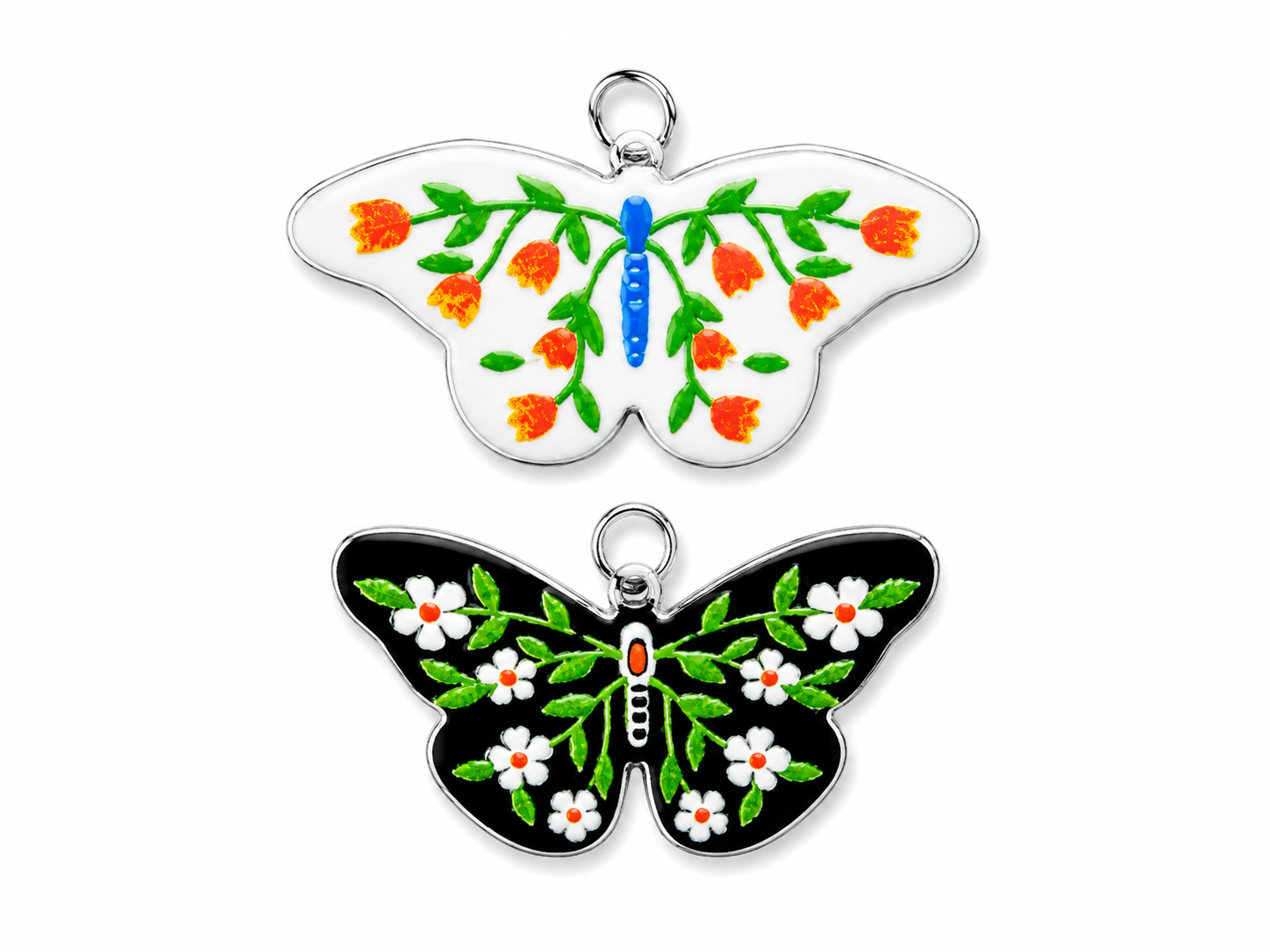 Charms- Colorful Butterfly