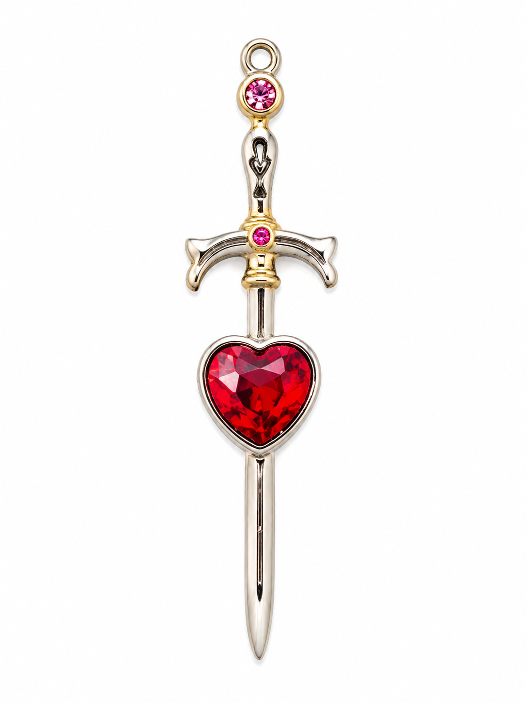 Charms- Sword w/heart