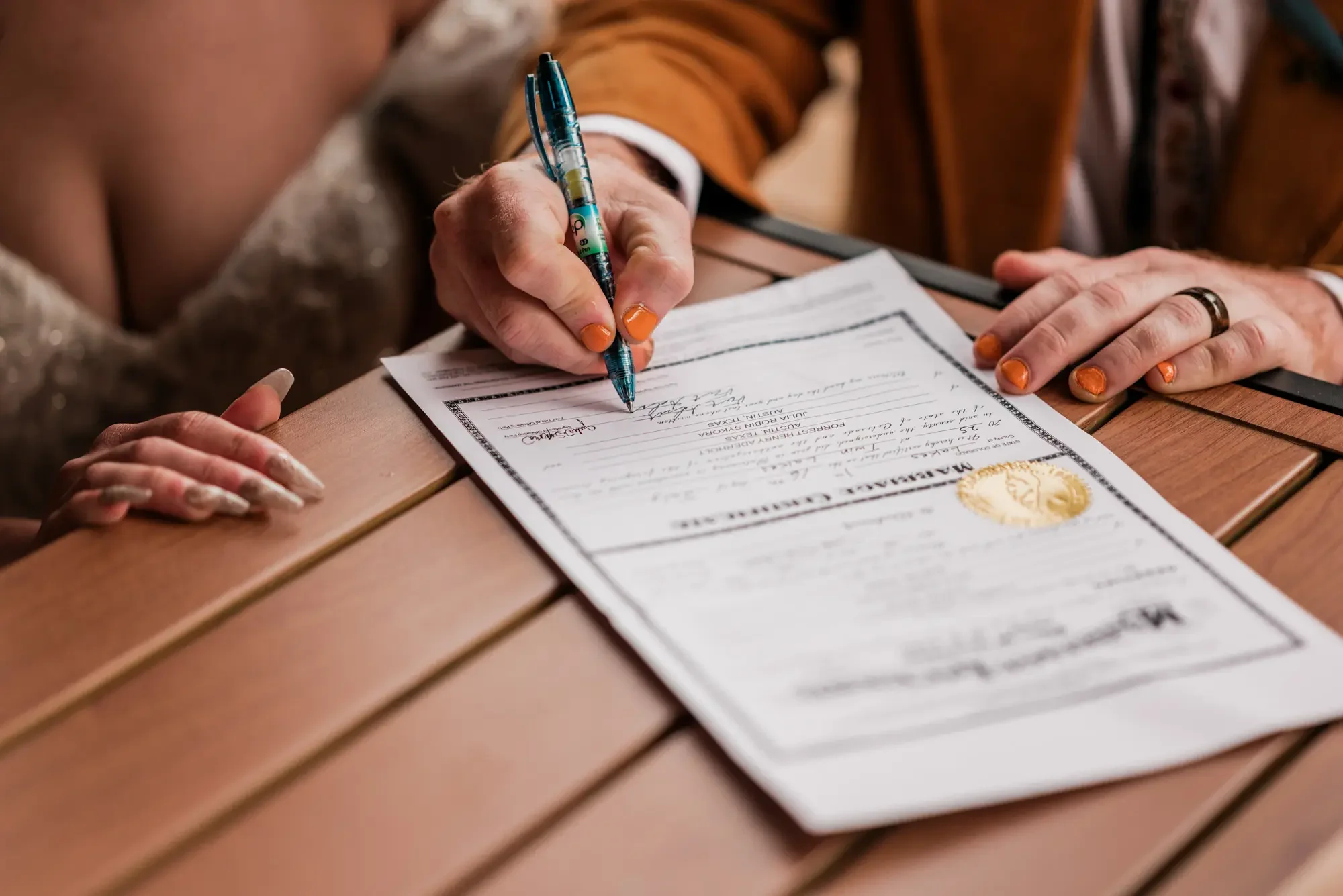 Legal License Signing