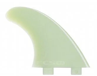 FCS M5 Natural Glass FLex Tri Fin Production Set