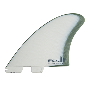FCS II Modern Keel PG Natural/Alpine Twin Fins