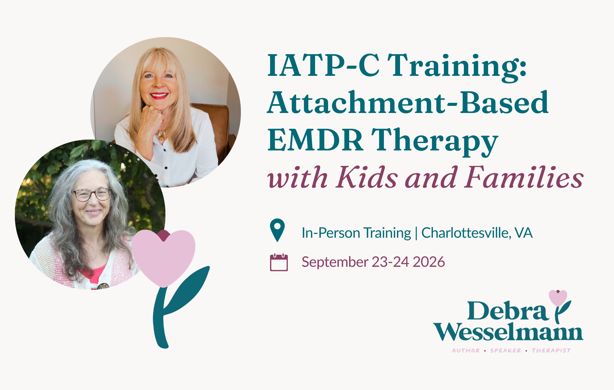 IATP-C Training: Attachment-Based EMDR Therapy with Kids and Families (In-Person, Virginia)