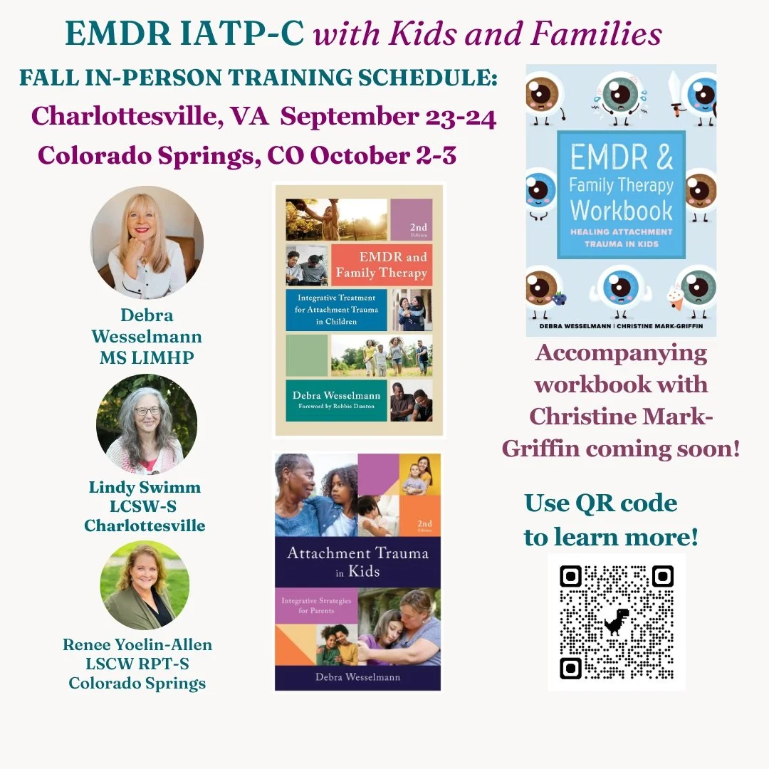 #EMDR #EMDRtherapy
Do you struggle with how to apply EMDR with dysregulated and avoidant children and teens?? So did I!🫥 But through years of collaboration with wonderful colleagues,research, and experience with complicated kids and families, we now