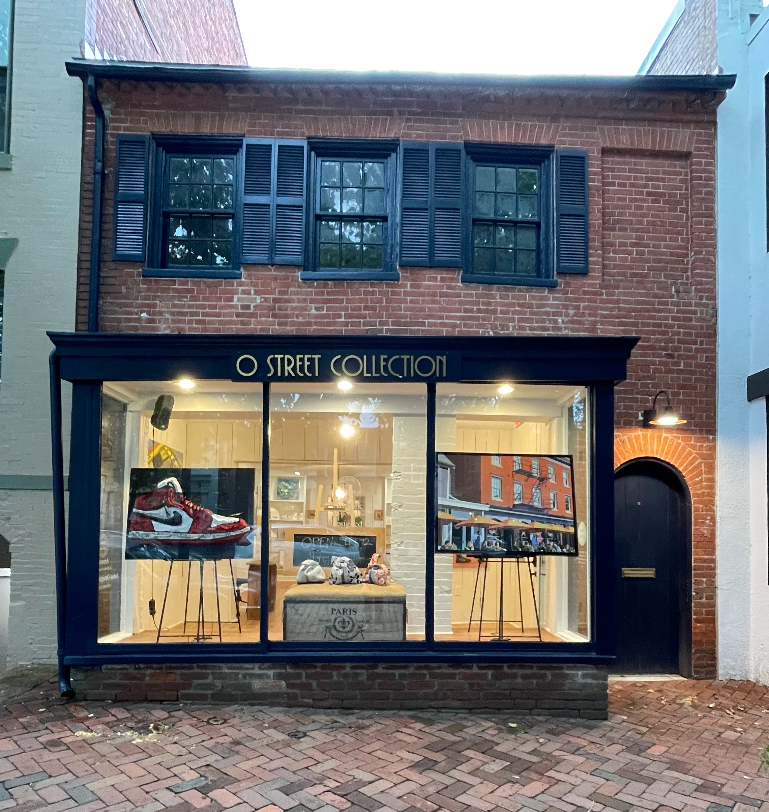  5:30 – 9:30 PM – Open House for Georgetown NEWEST gallery.    Meet the artists, include Rita Ting-Hopper, watercolor artist and gallery owner.    5:30 – 9:30PM – Making its debut at Art All Night, this mini print vending machine features original ar