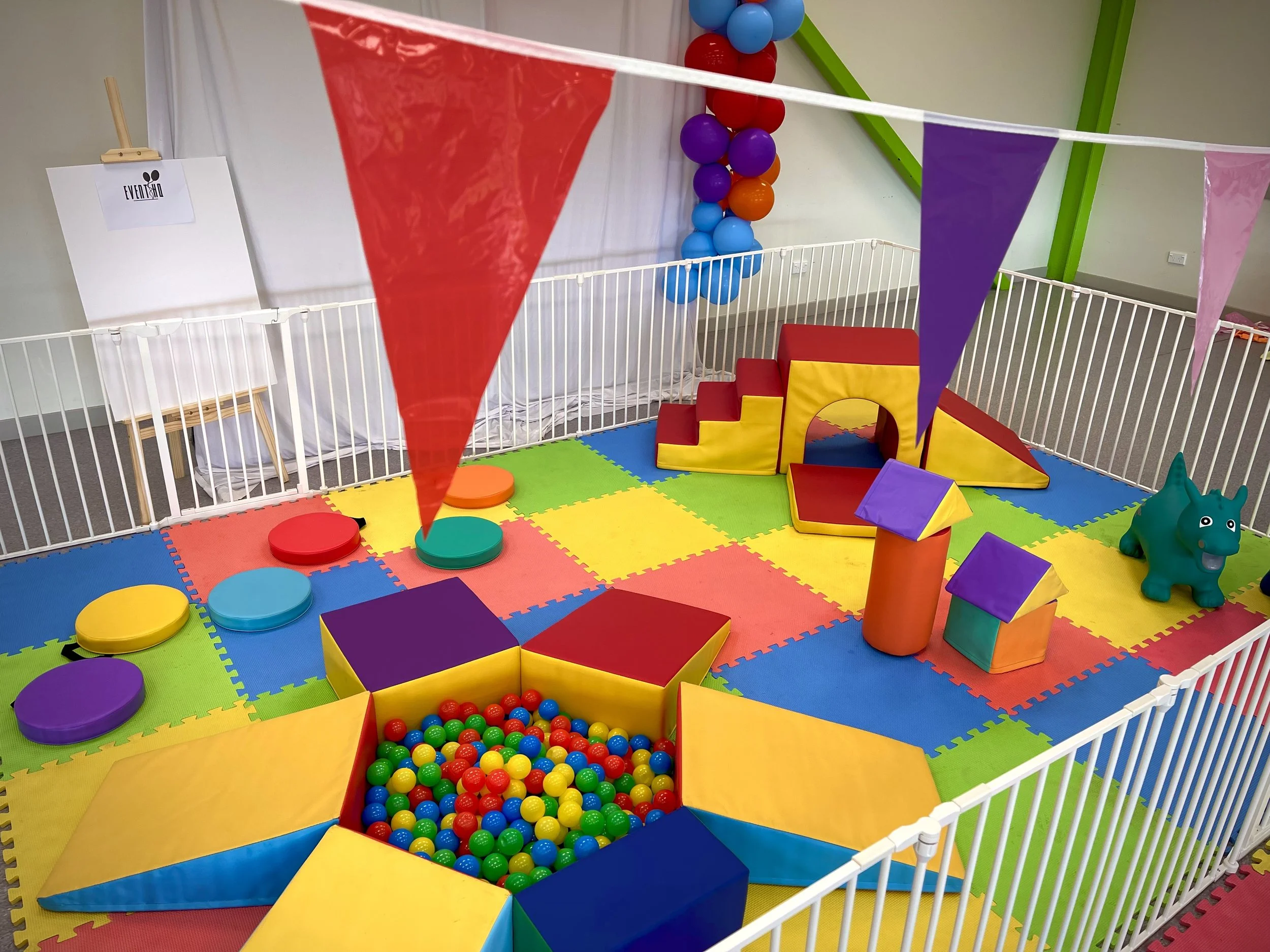 Soft play to keep babies entertained