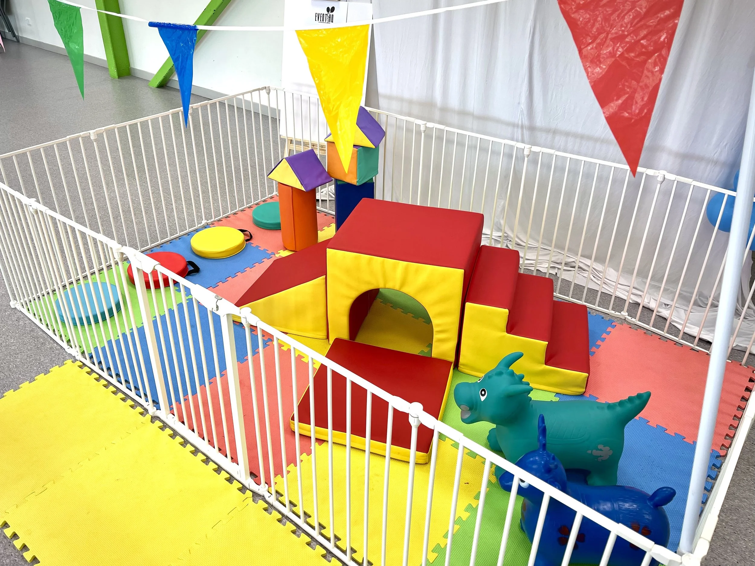 Outdoor colourful soft play package in Palmerston North