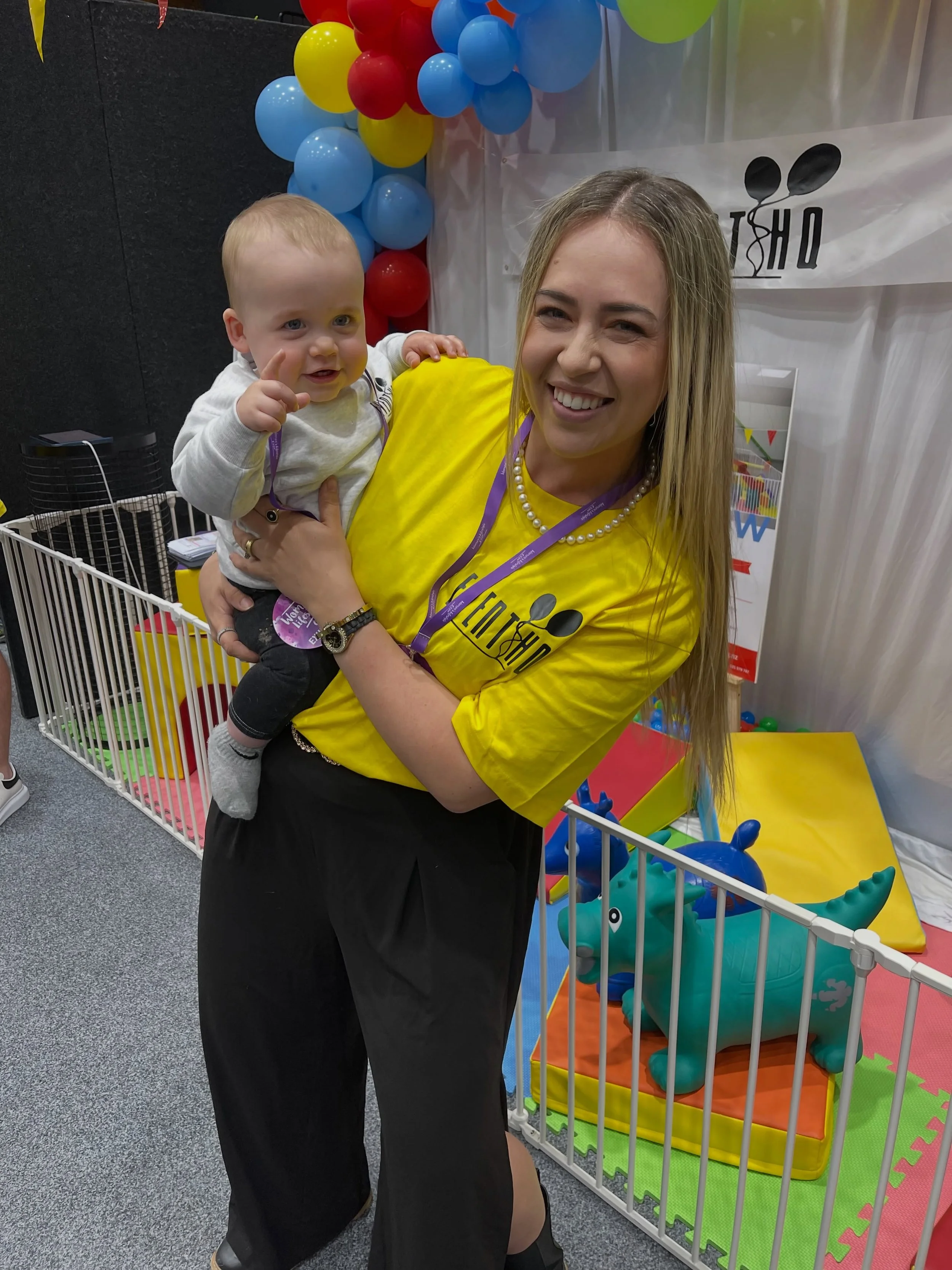 Still feeling so grateful after our launch weekend at the @womenslifestyleexponz 🥹🤍 Thank you for all the love, follows and support already! We loved meeting you all and can&rsquo;t wait to see you again soon at a Pop-Up Play Date. ✨🥳