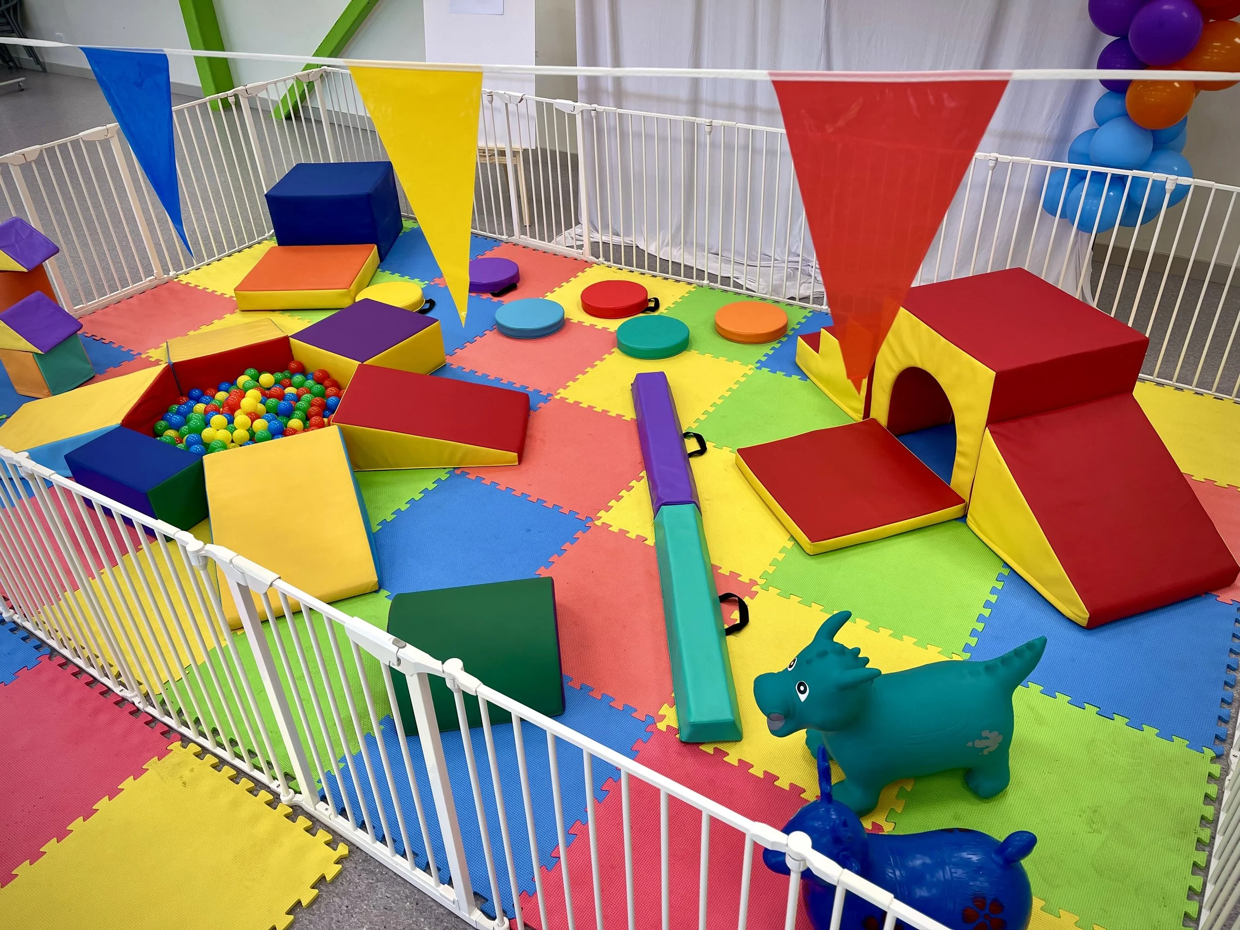 Large soft play package for babies and toddlers
