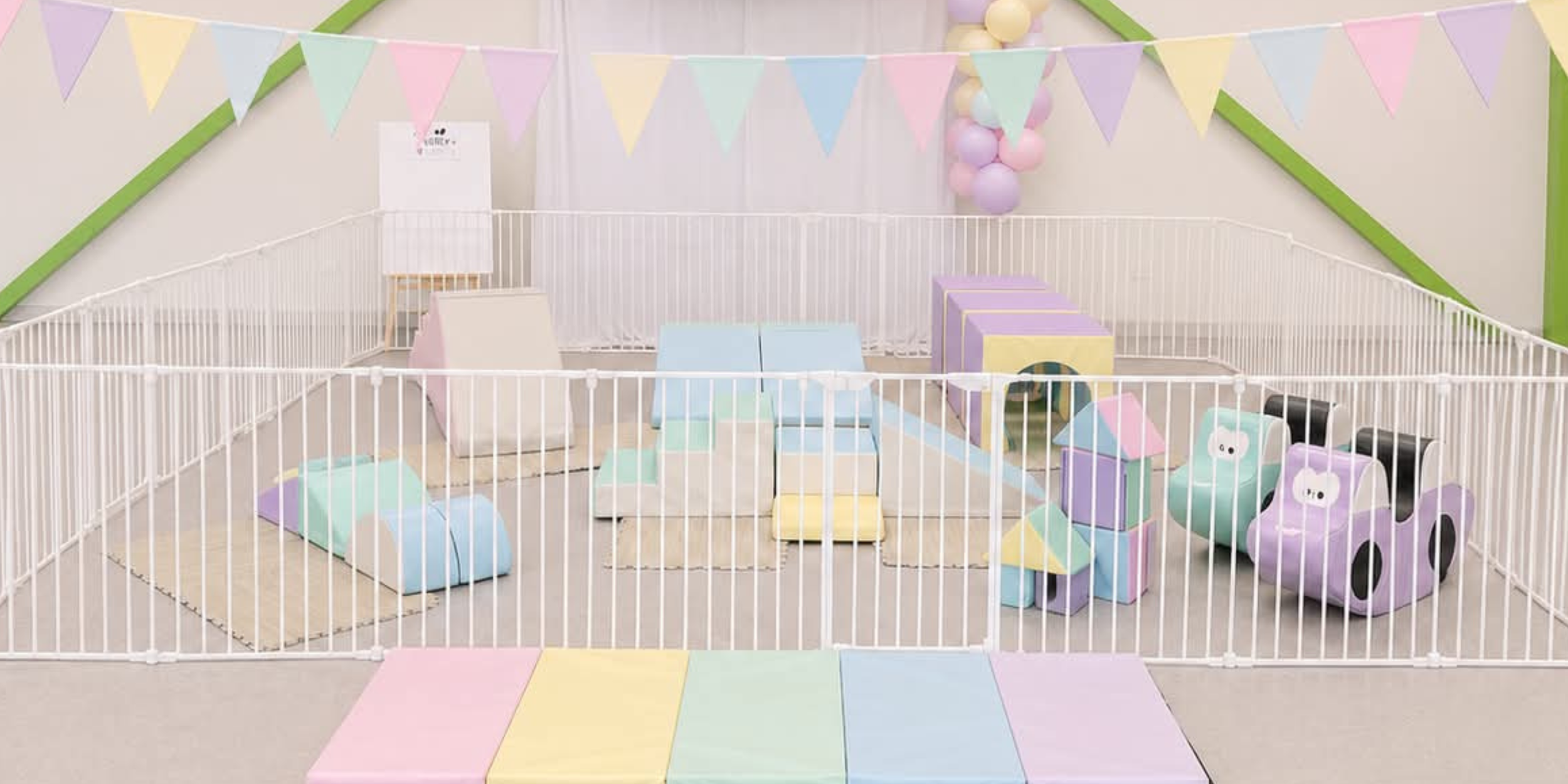 Event HQ pastel soft play package for babies and toddlers in Palmerston North and Manawatu