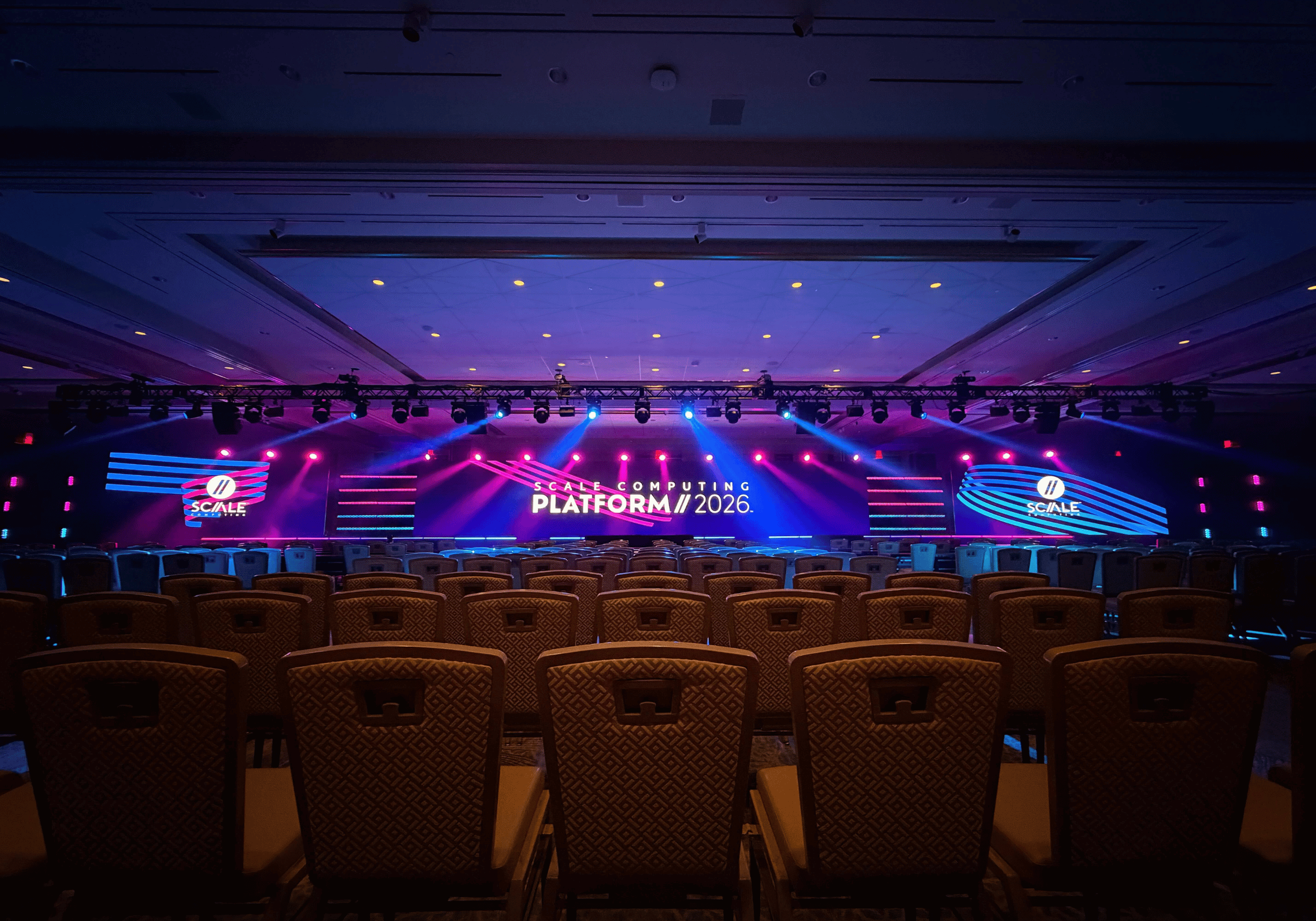 Another shot of the general session from the center of the room.