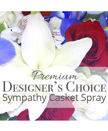 Premium Sympathy Casket Spray