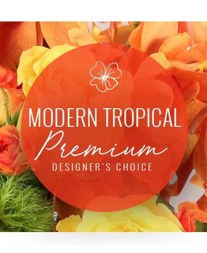 Modern Tropical Bouquet