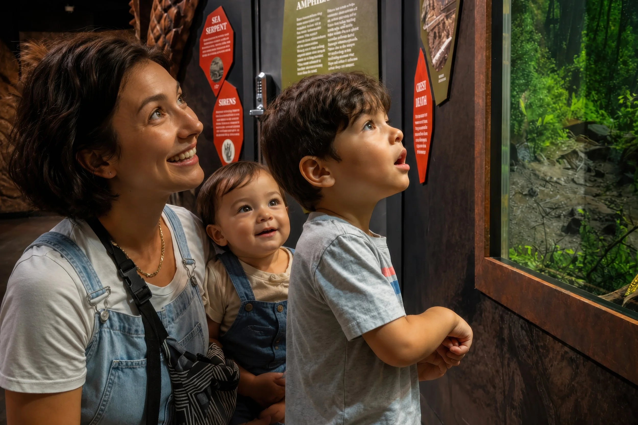 Family | Dragons Exhibit | Ripley’s Aquarium of Canada