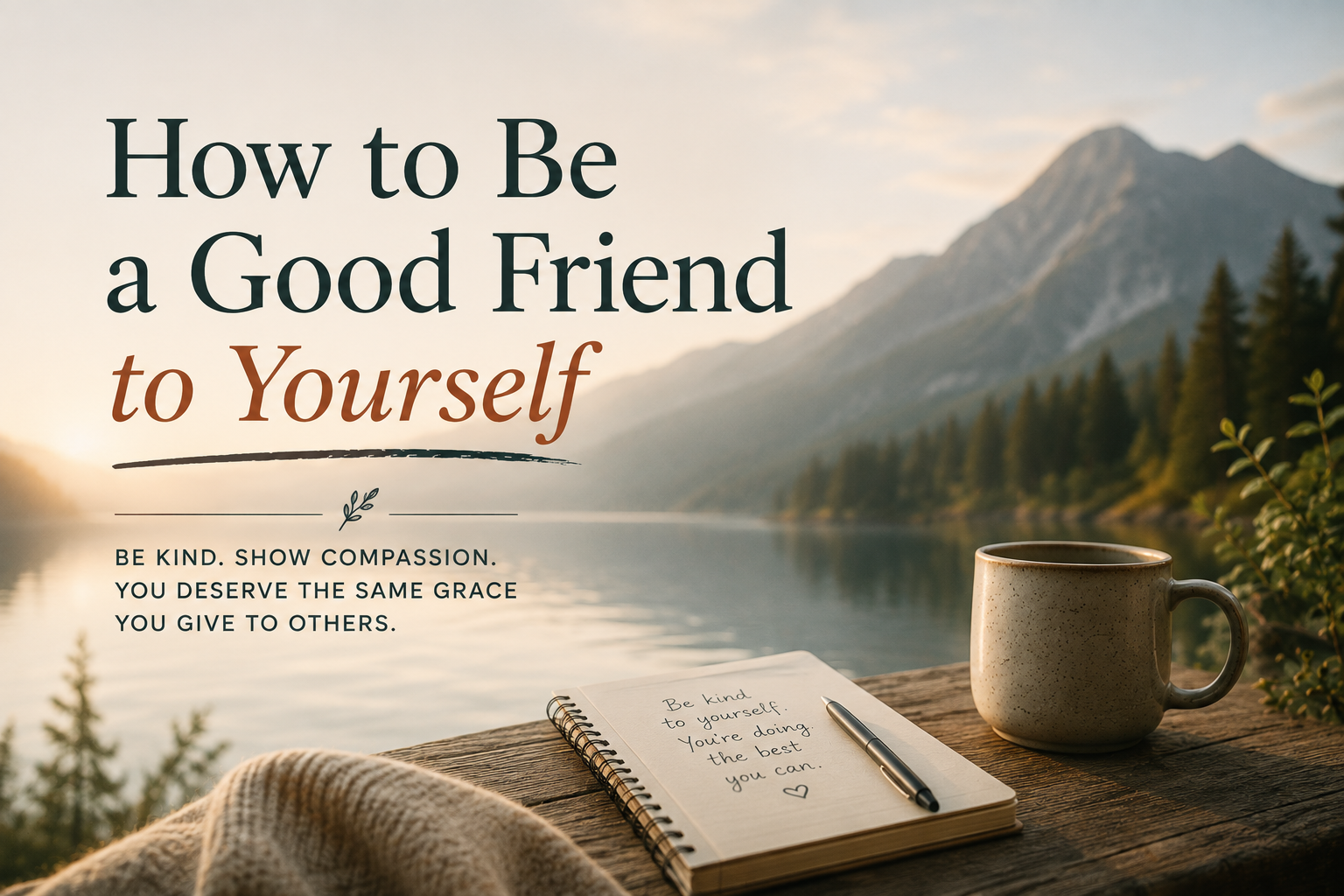 How to Be a Good Friend to Yourself