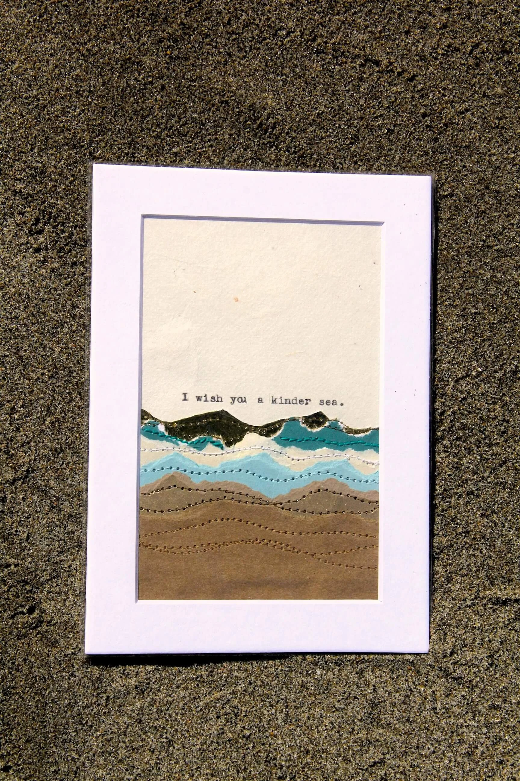 Kinder Sea Art Print