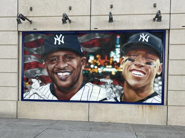 Mural Panel: CC Sabathia and Aaron Judge