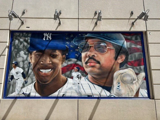 Mural Panel: Willie Randolph and Reggie Jackson