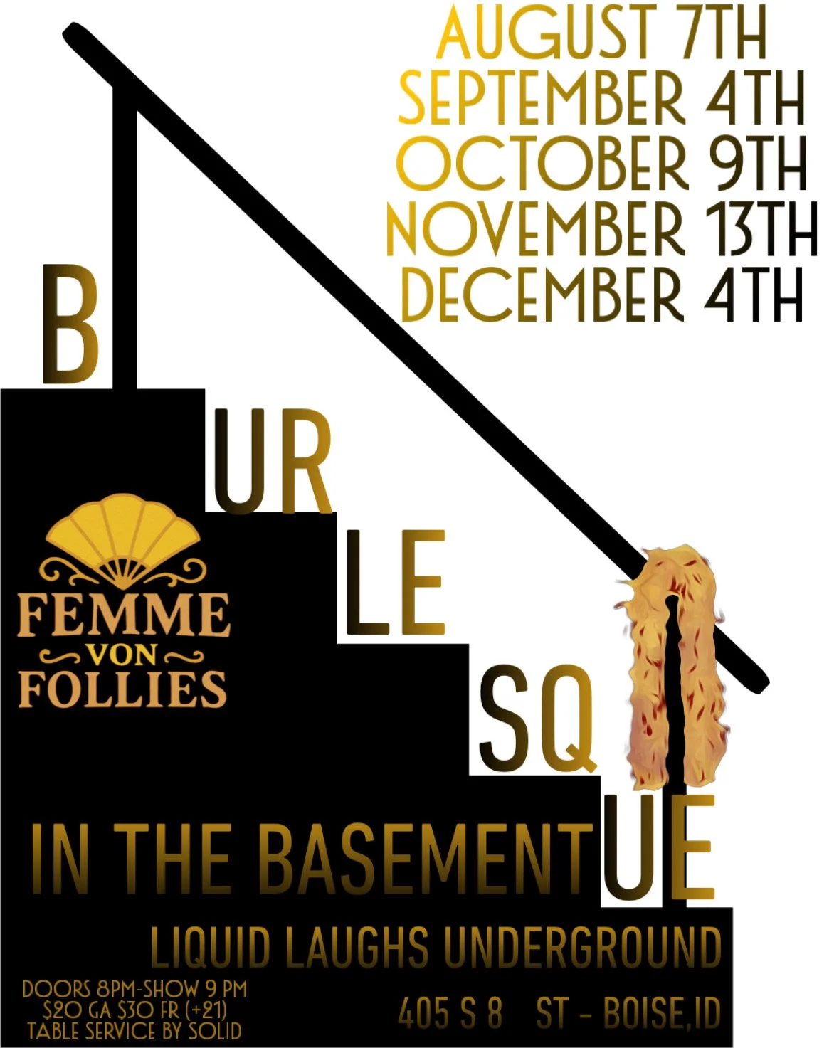 Burlesque in The Basement