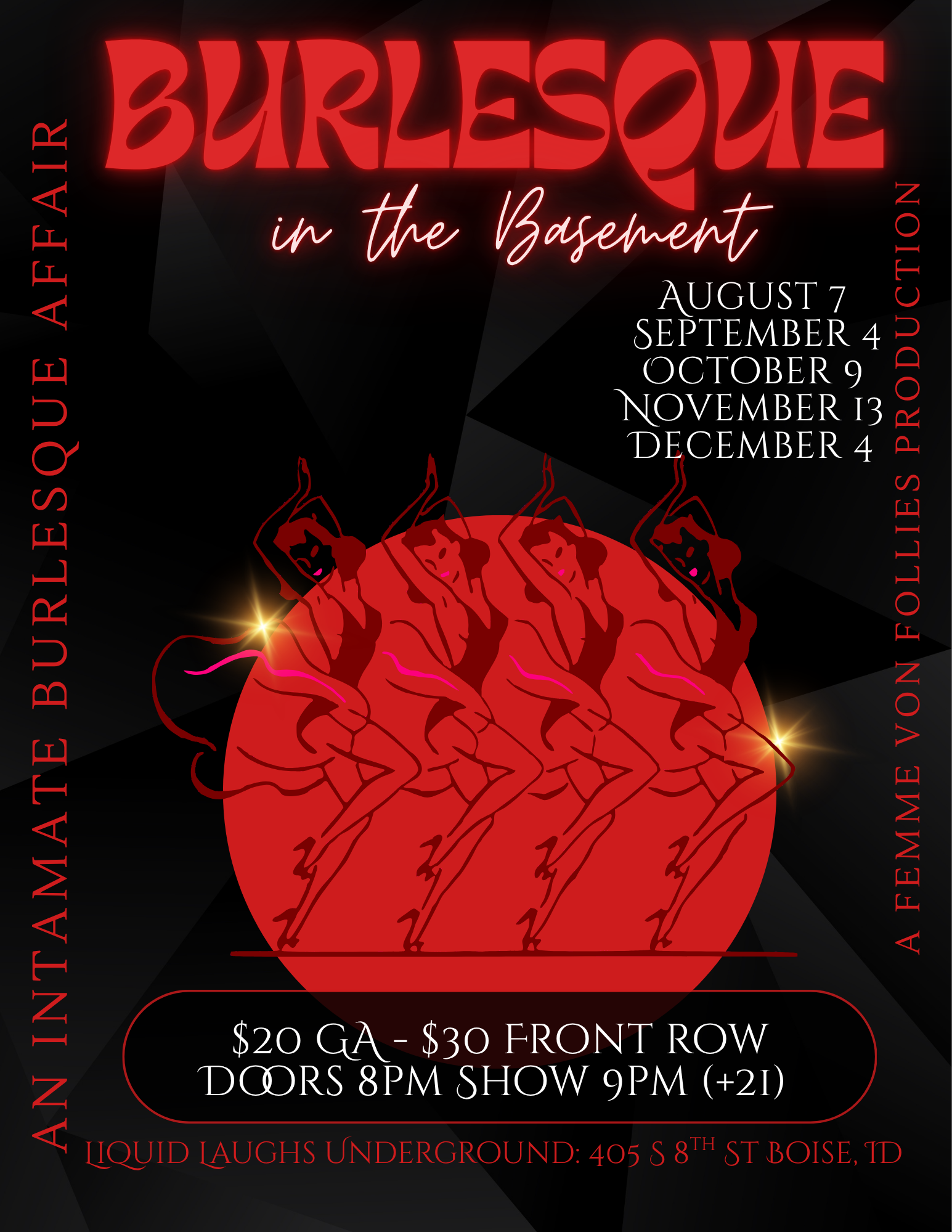 Burlesque in The Basement