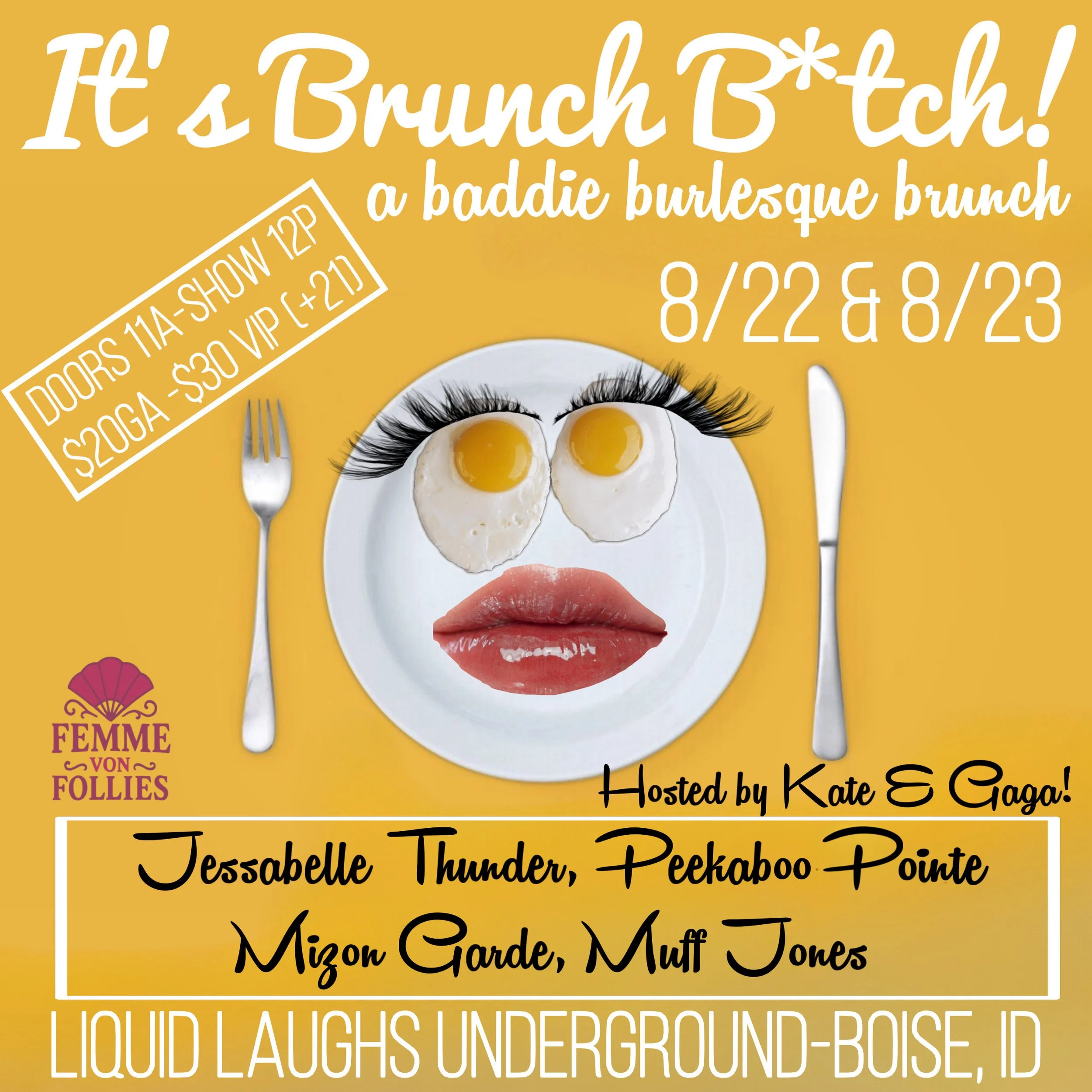 It's Brunch B*tch! - A Baddie Burlesque Brunch