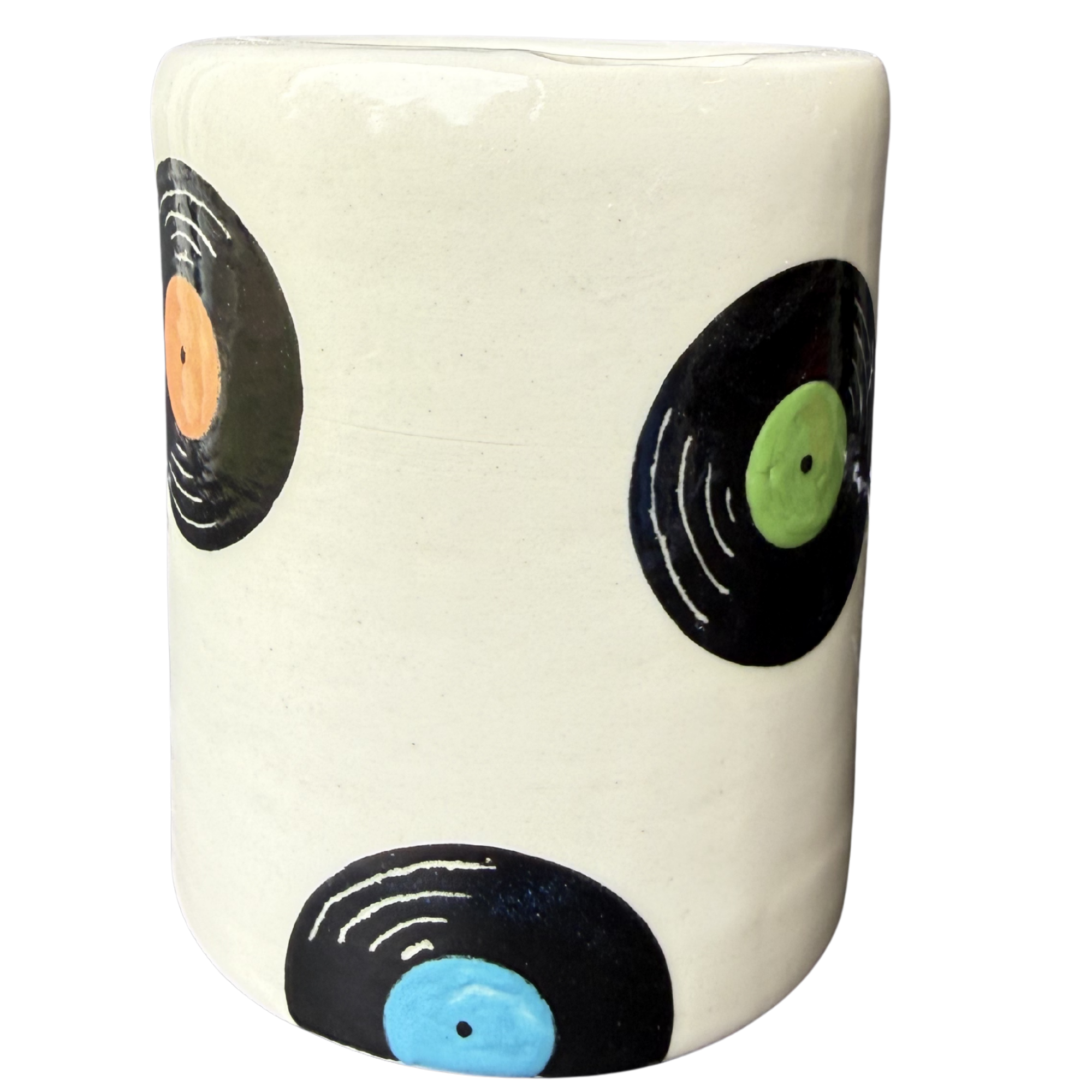 Record Tumbler with Sipper