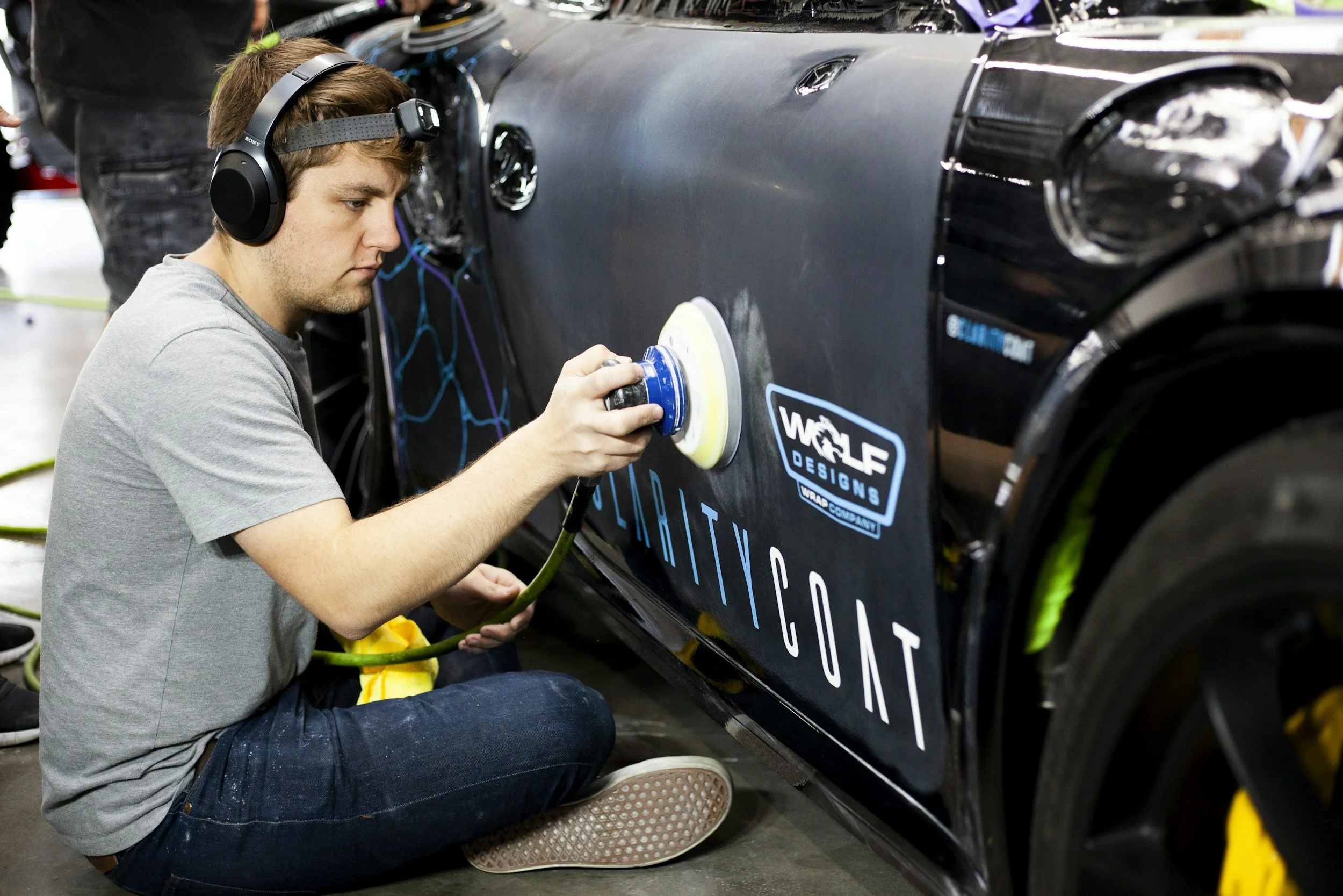 Mobile SMART repair technician at work
