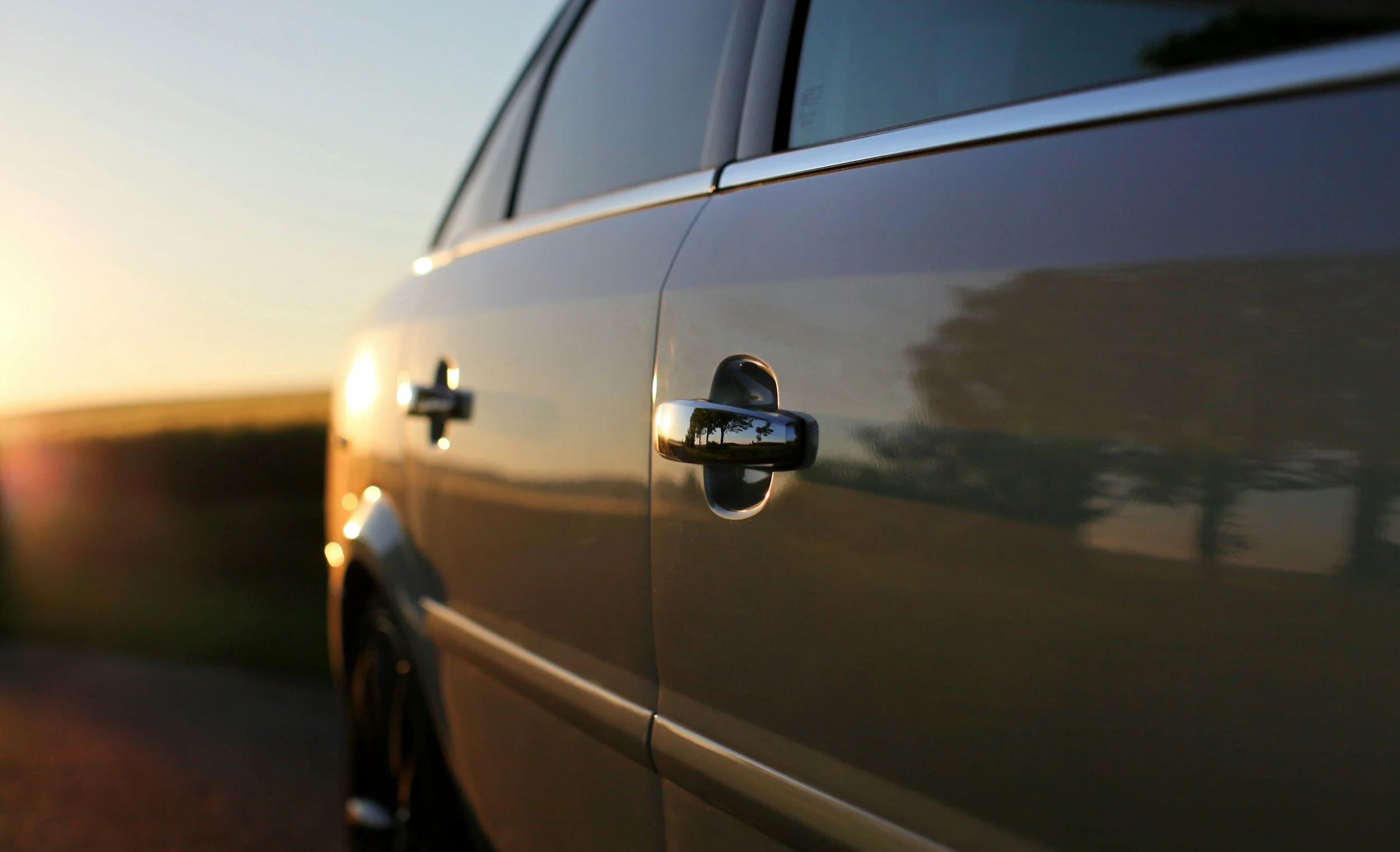 Car door dent repair and paint restoration Kent