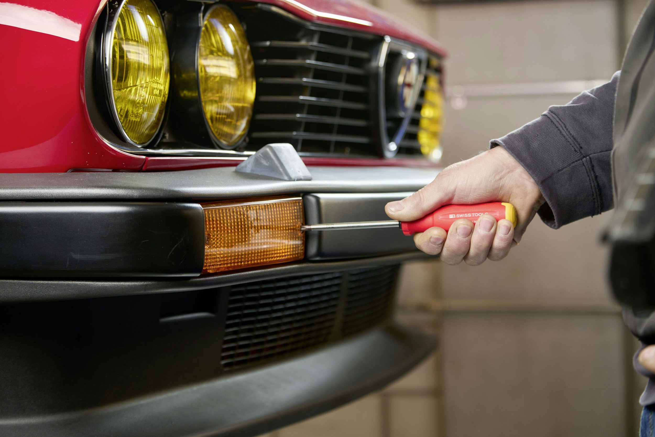 Plastic bumper texture correction service Kent
